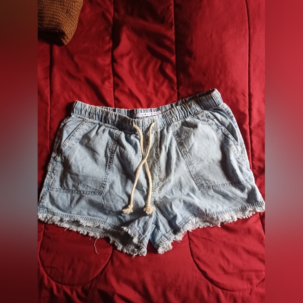Relaxed Jean shorts